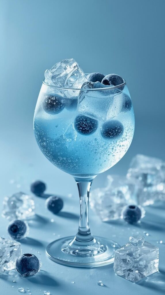 Luxury Ice Blue Drink