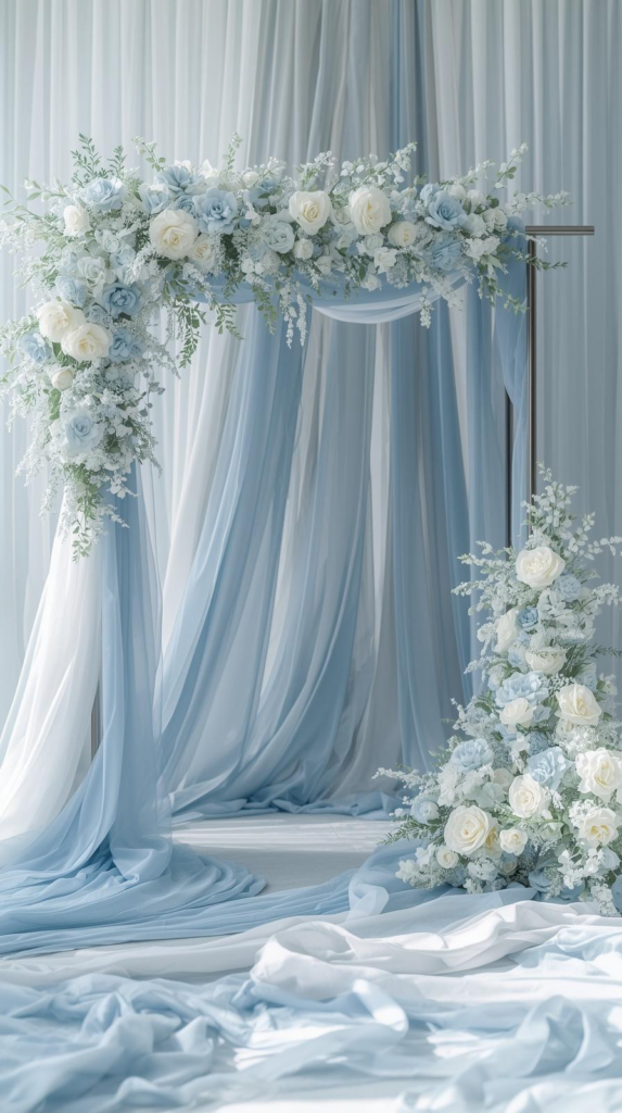 Iceblue Wedding Arch