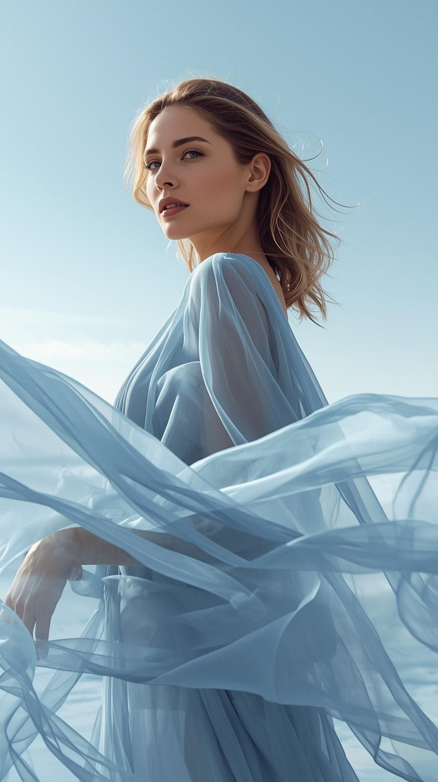 Ice Blue High Fashion