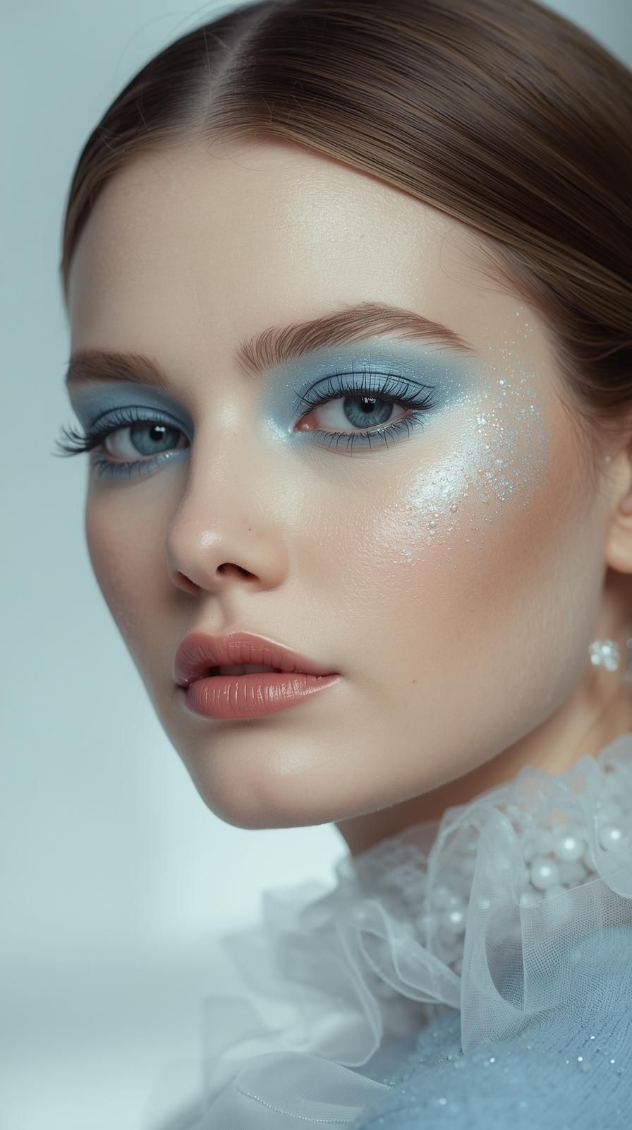 Ice Blue Eyeshadow