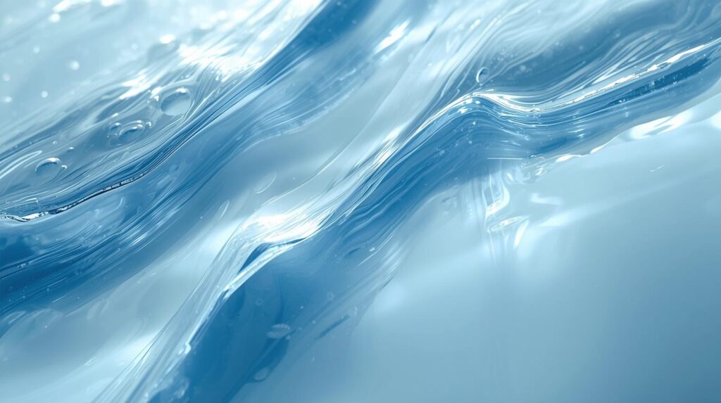 ice blue abstract