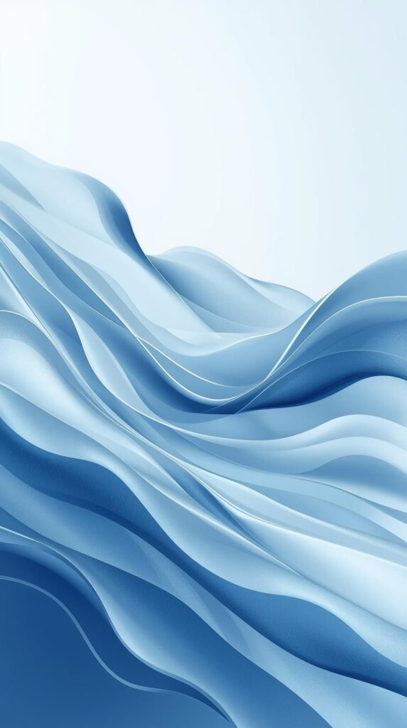 Abstract Ice Blue Wallpapers