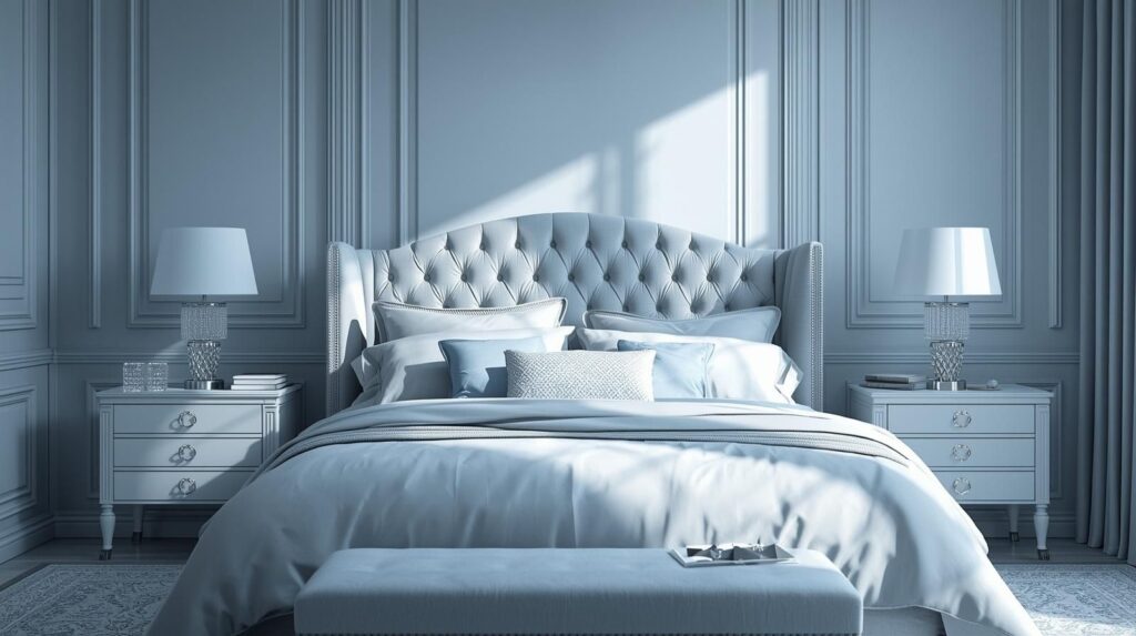 Ice Blue Bedroom Ideas