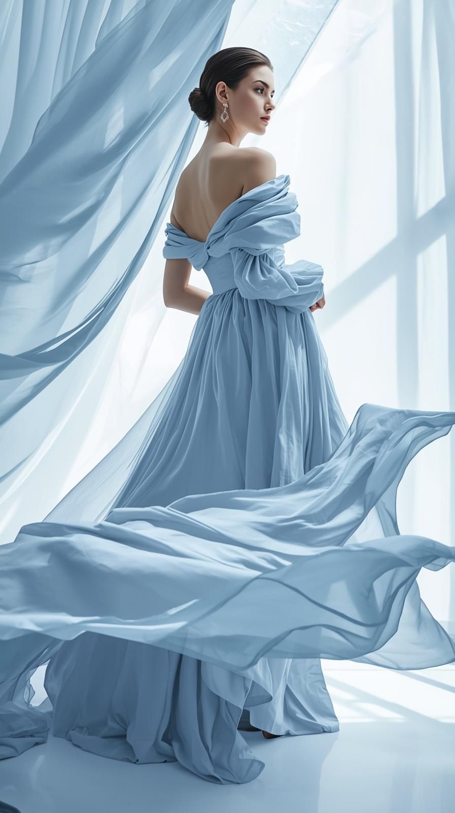 Ice Blue Dress Inspiration