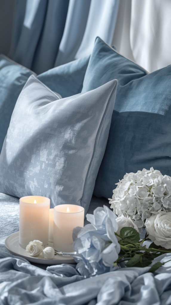 ice blue home styling