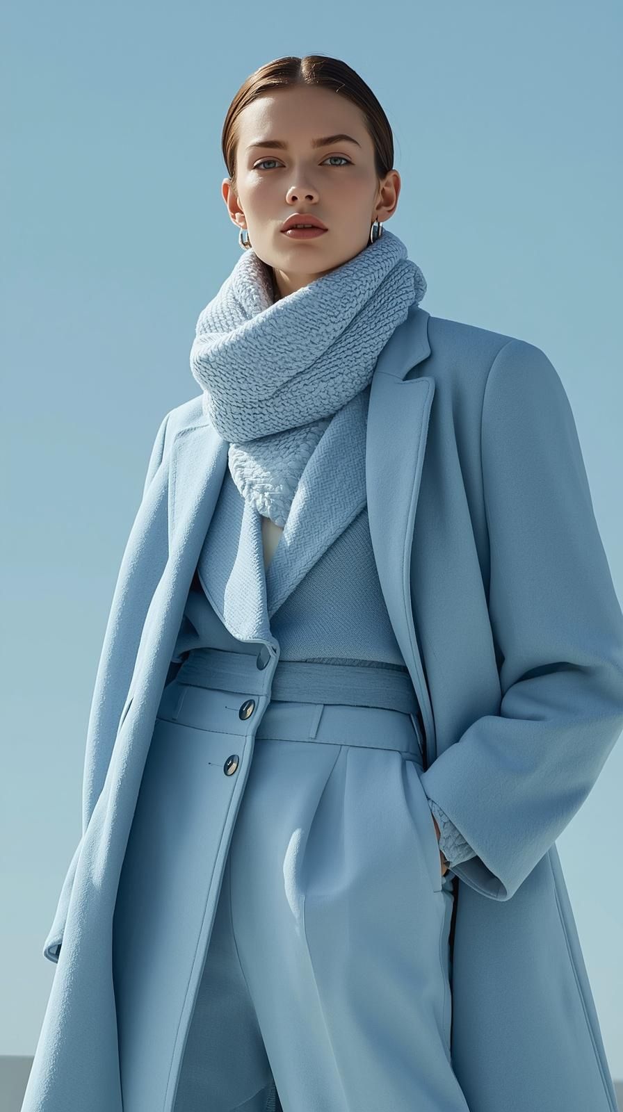 Ice Blue Winteroutfit