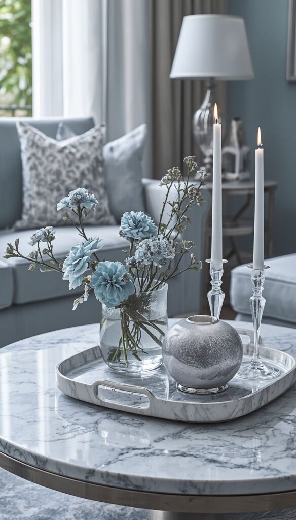 Ice Blue Coffee Table