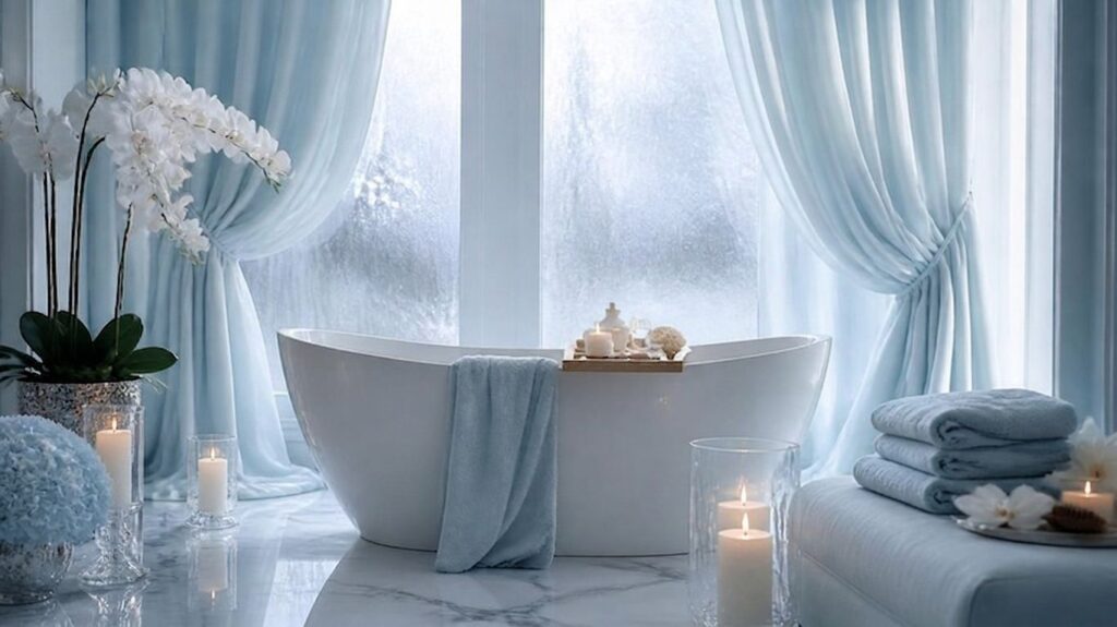 Ice Blue Home Spa